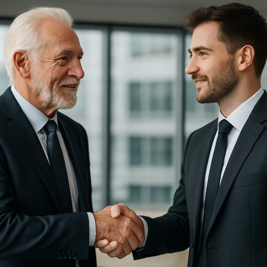 Bắt tay chuyển giao thế hệ lãnh đạo doanh nghiệp giữa hai thế hệ điều hành